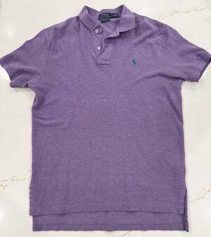 Polo Ralph Lauren Classic Fit Polo Shirt Men’s M Purple Short Sleeve